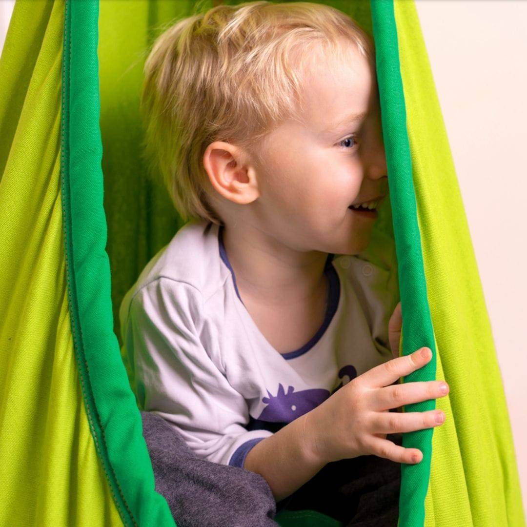 Organic Cotton Kids Indoor Hanging Nest Swing