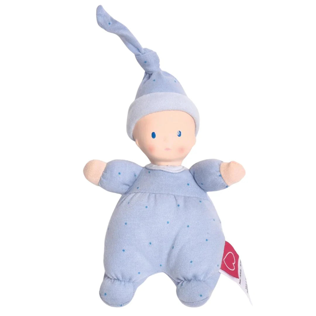 Tiny Organic Baby Doll - Polka Dots