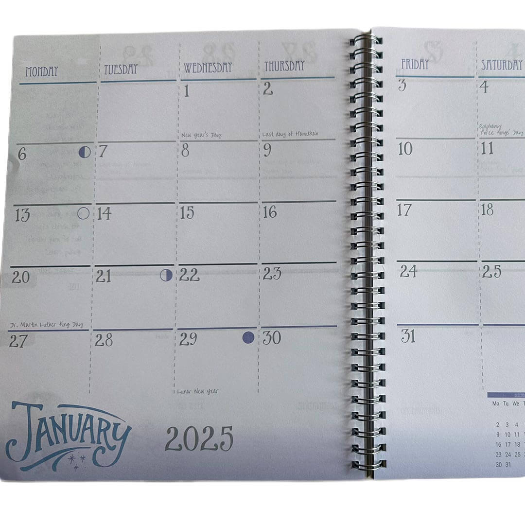 Around the Day Planner - Academic Year 2024-25