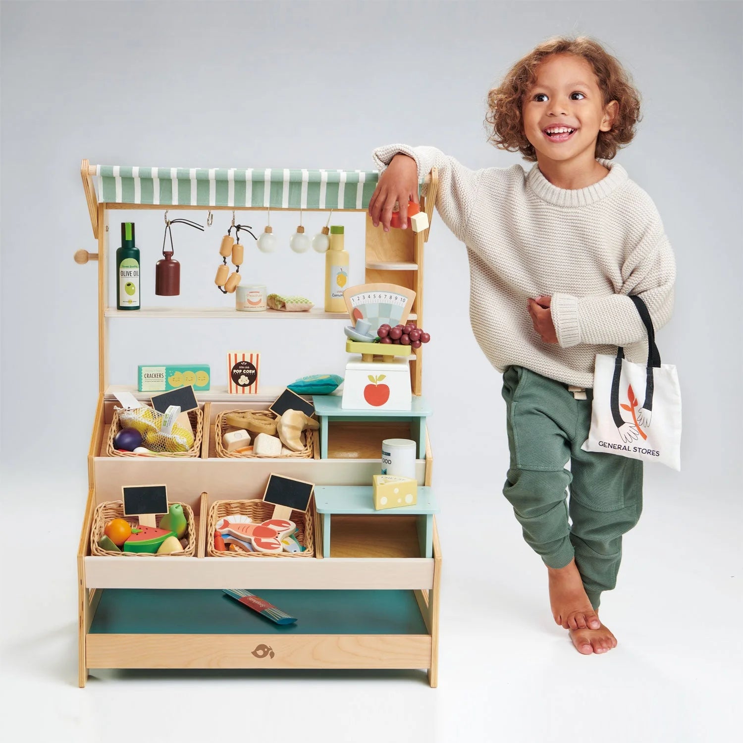 Wooden Market Stall