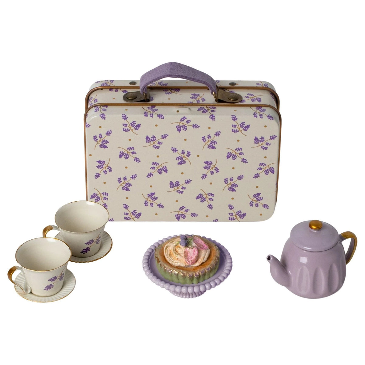 Afternoon Tea and Treats for Mice  - Purple Madelaine