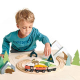 Treetops Wooden Train Set