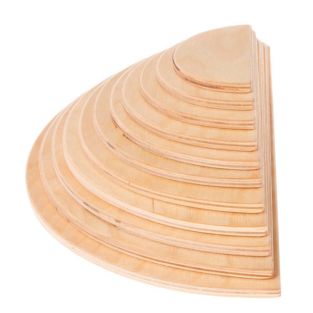 Wooden Semicircle Building Set