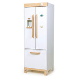 Wooden Refrigerator and Food Set