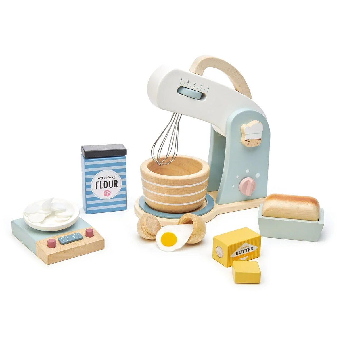 Wooden Children's Home Baking Set