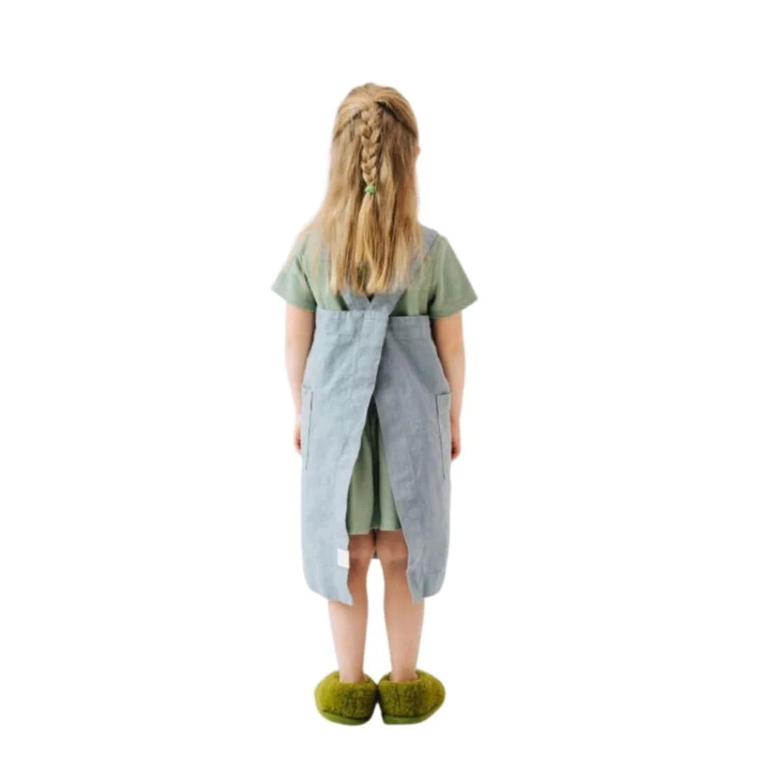 Fog Linen Pinafore Apron (Child and Adult Sizes)