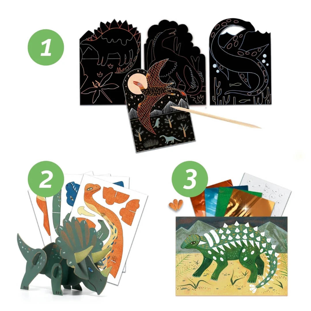 Dinosaur World Multi-Activity Craft Kit