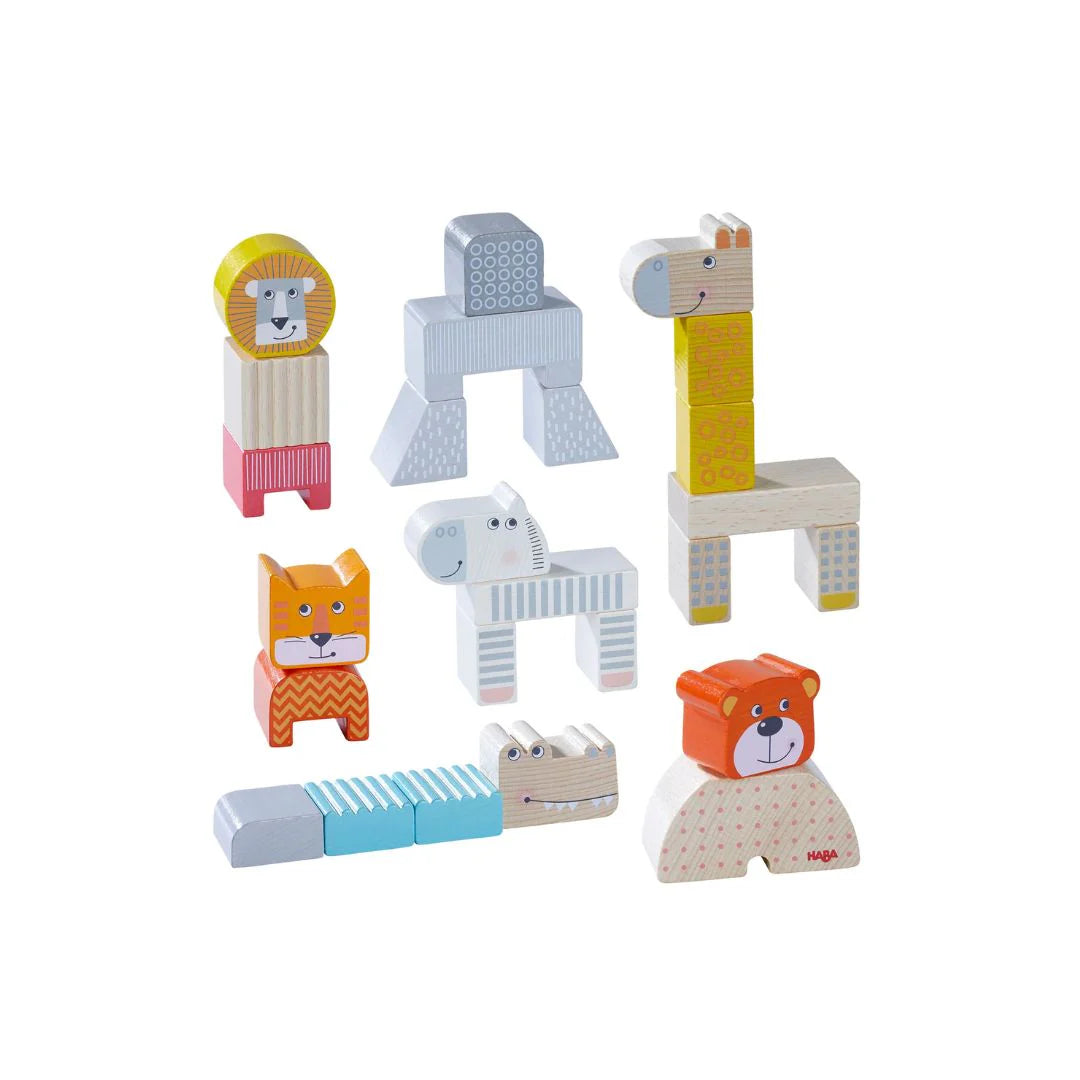 Wooden Animal Parade Blocks