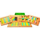 Magnetic Wooden Blocks Classroom Kit - 130 Piece Kit