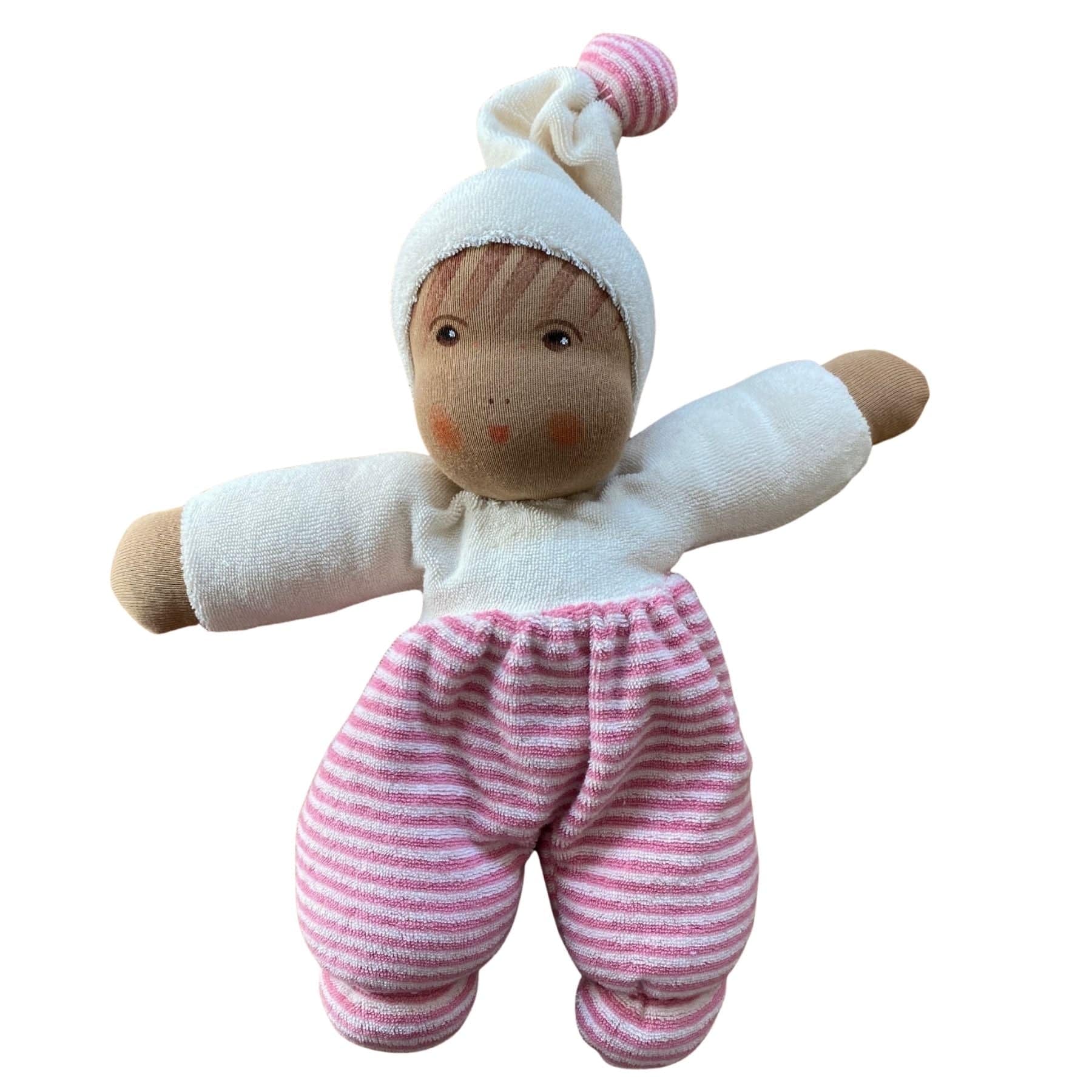 Organic Waldorf Baby Doll - Pink (Multiple Skin Tones)