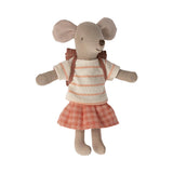 Big Sister Tricycle Mouse - Coral