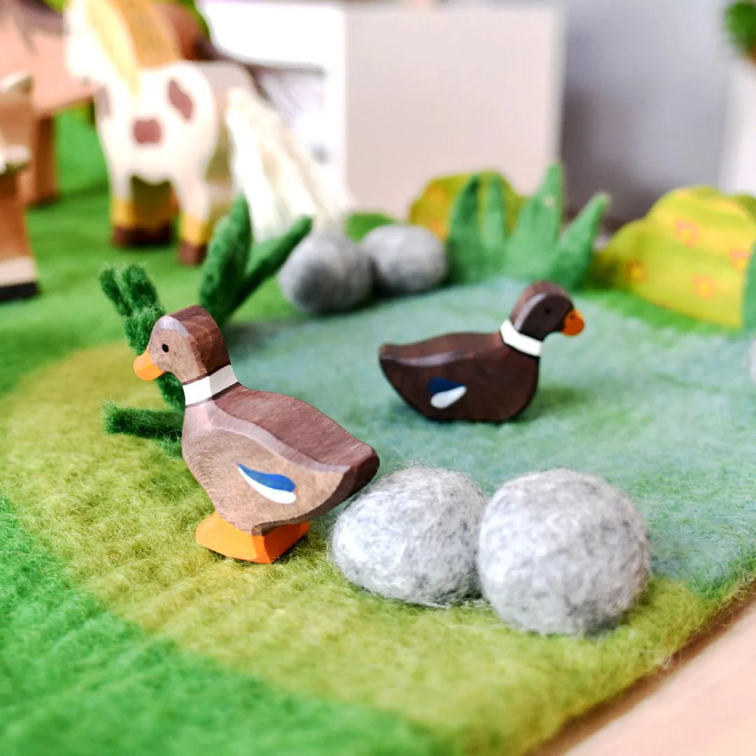 Large Felted Farm Play Mat