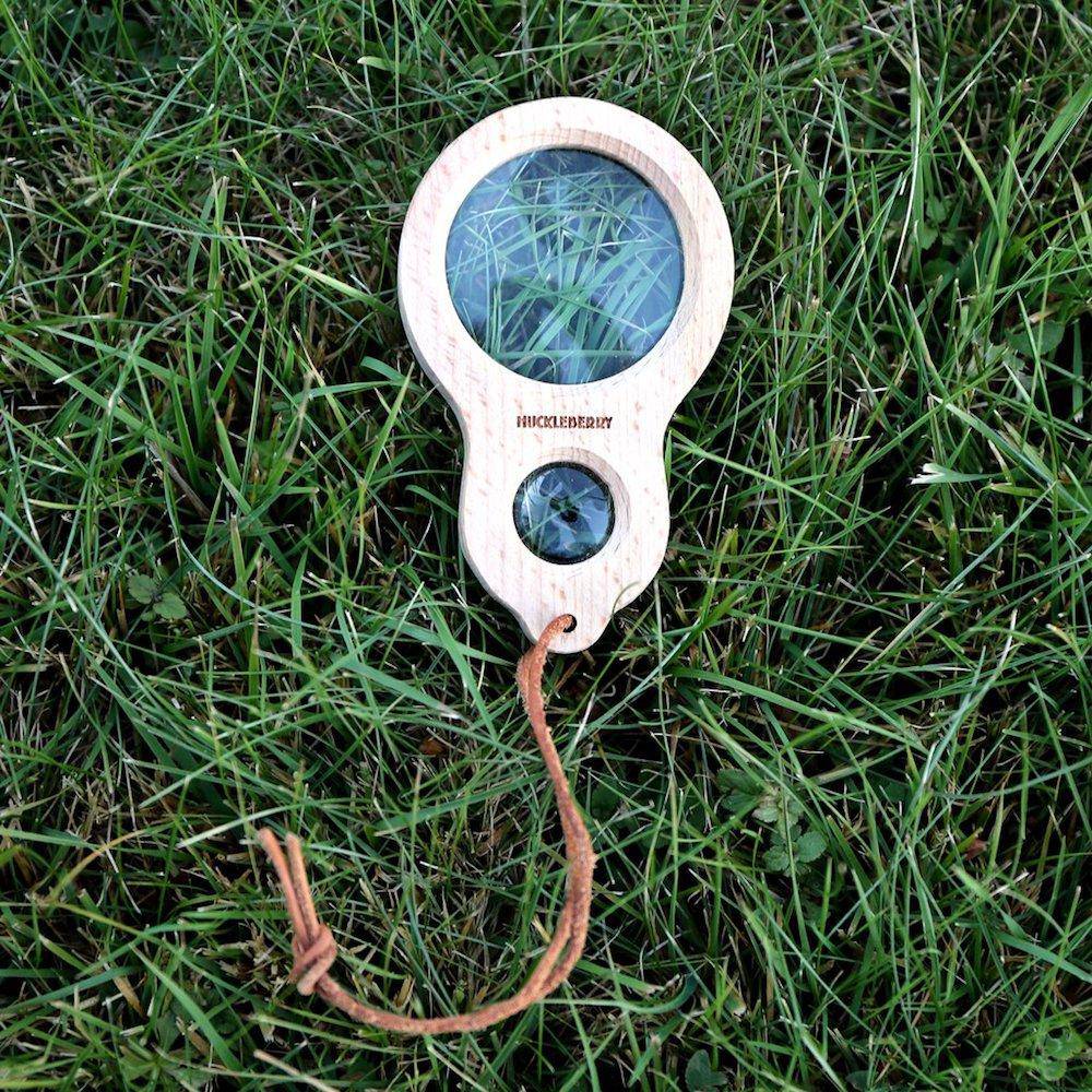 Wooden Magnifying Glass - Dual Magnifier