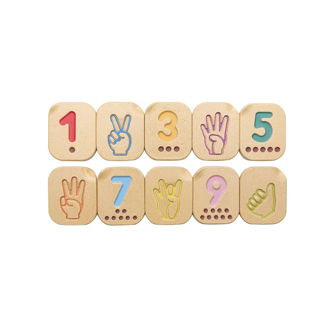 Hand Sign Numbers 1-10