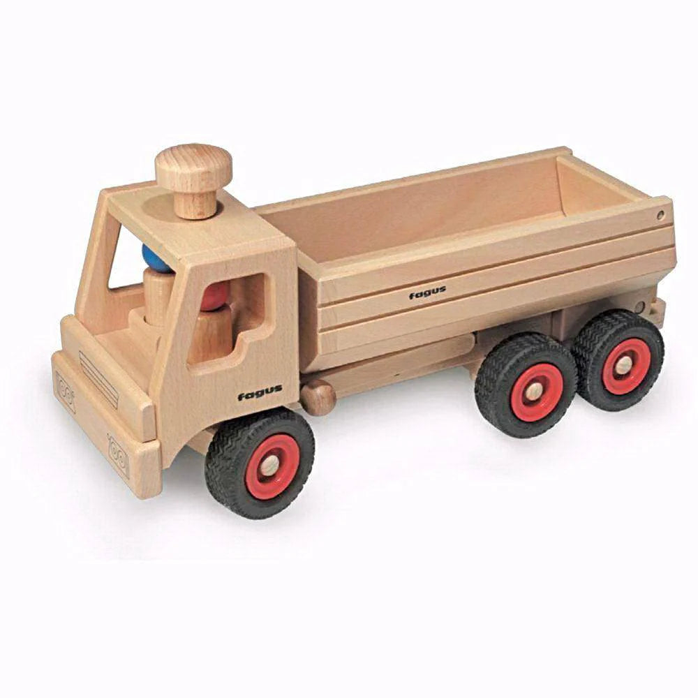 Wooden Toy Tipper Dump Truck