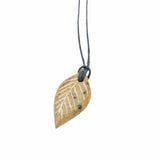 Soapstone Leaf Pendant Kit