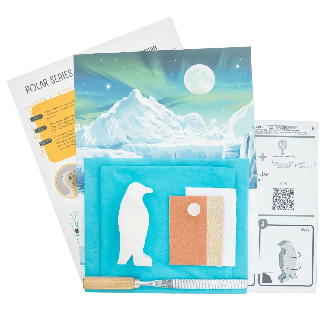 Penguin Alabaster Carving Kit