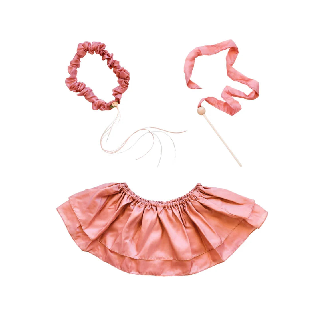 Rosehip Fairy Silk Dress Up Set