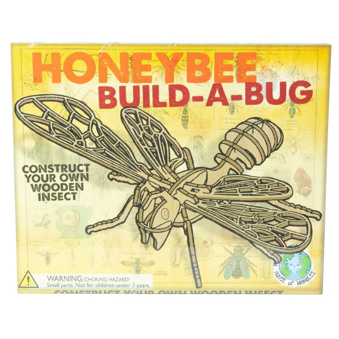 Wooden Build A Bug Kit