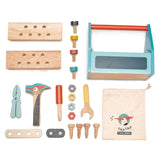 Wooden Tap Tap Tool Box Play Set