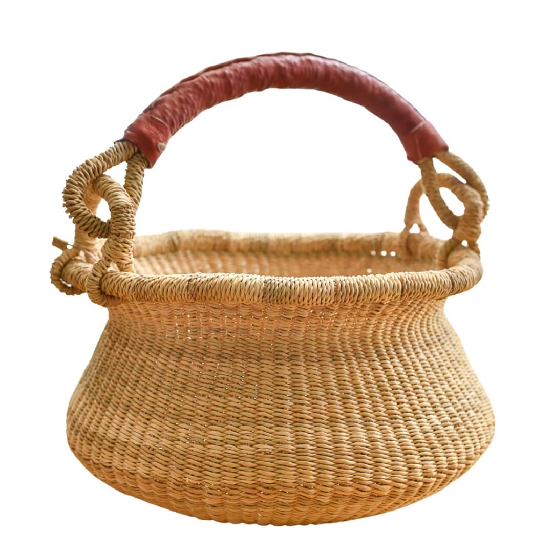 Natural Swing Bolga Basket