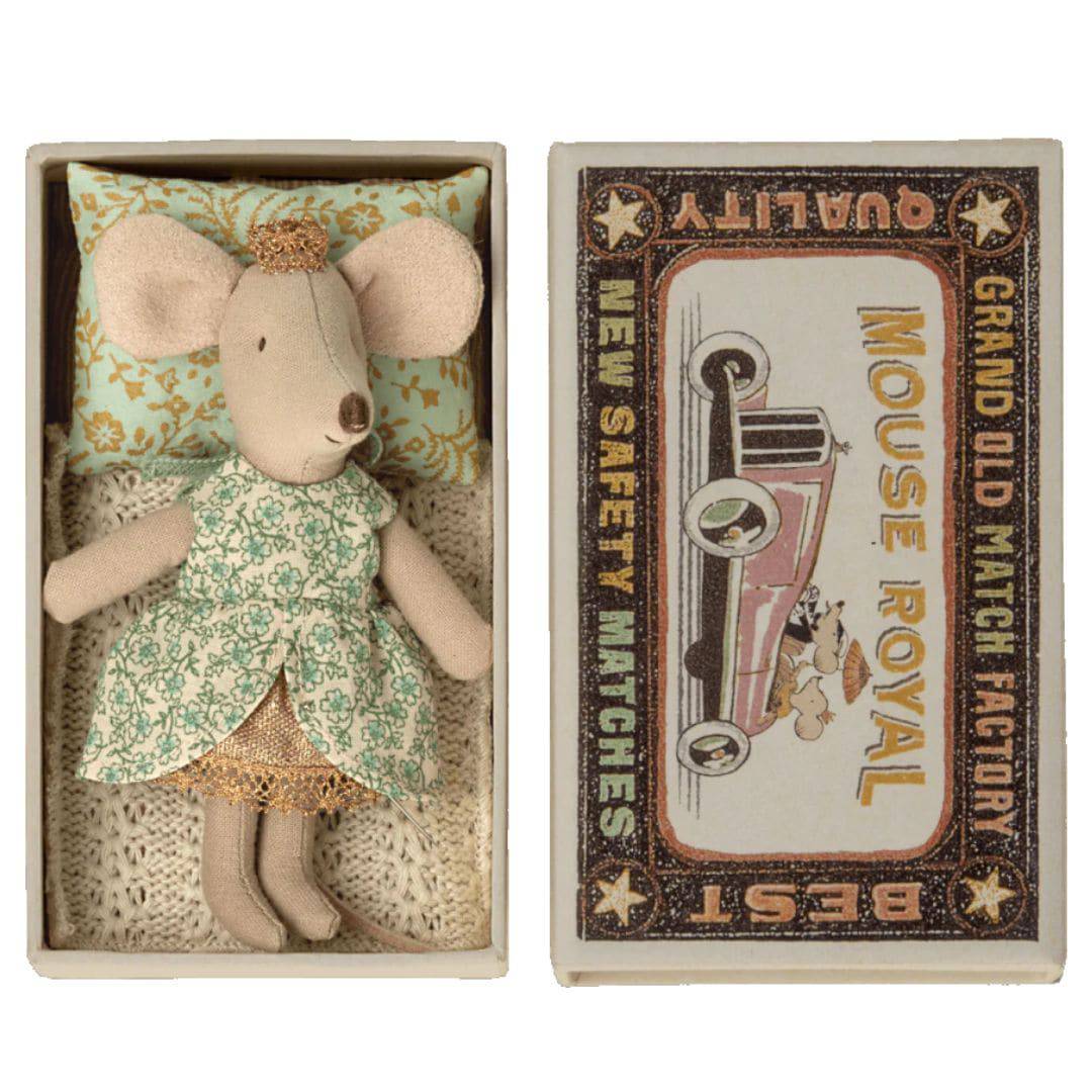 Princess Little Sister Mouse in a Matchbox