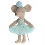 Little Sister Ballerina Mouse - Light Mint