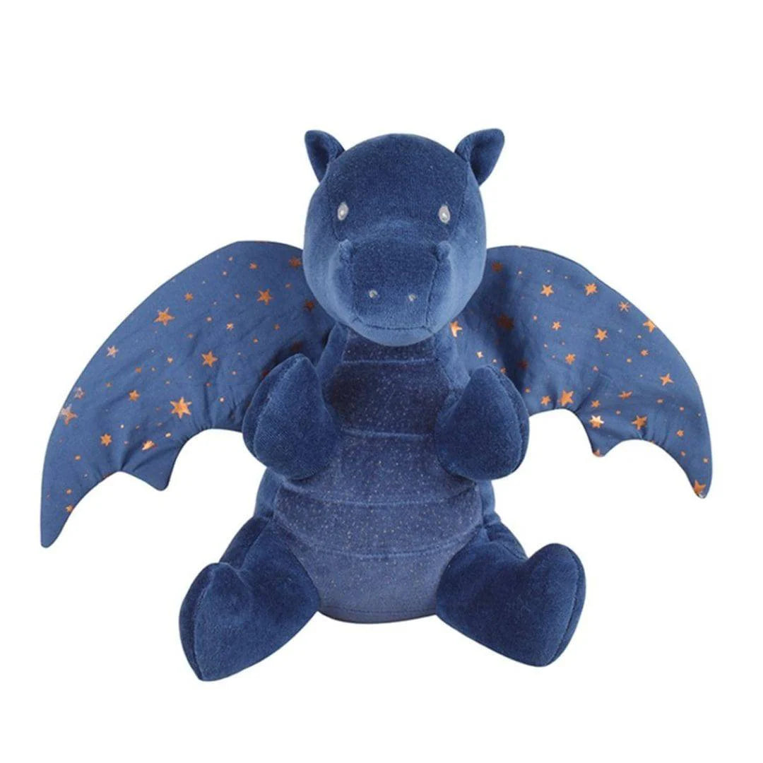 Midnight Dragon Organic Fabric Stuffed Animal