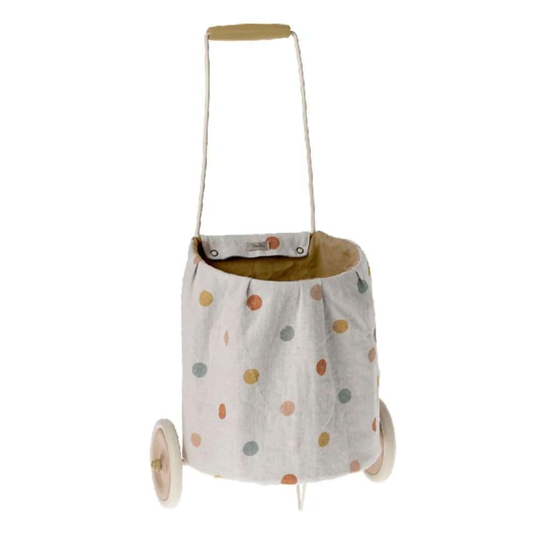 Polka Dot Trolley - Yellow