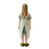 Sage Linen Pinafore Apron (Child and Adult Sizes)