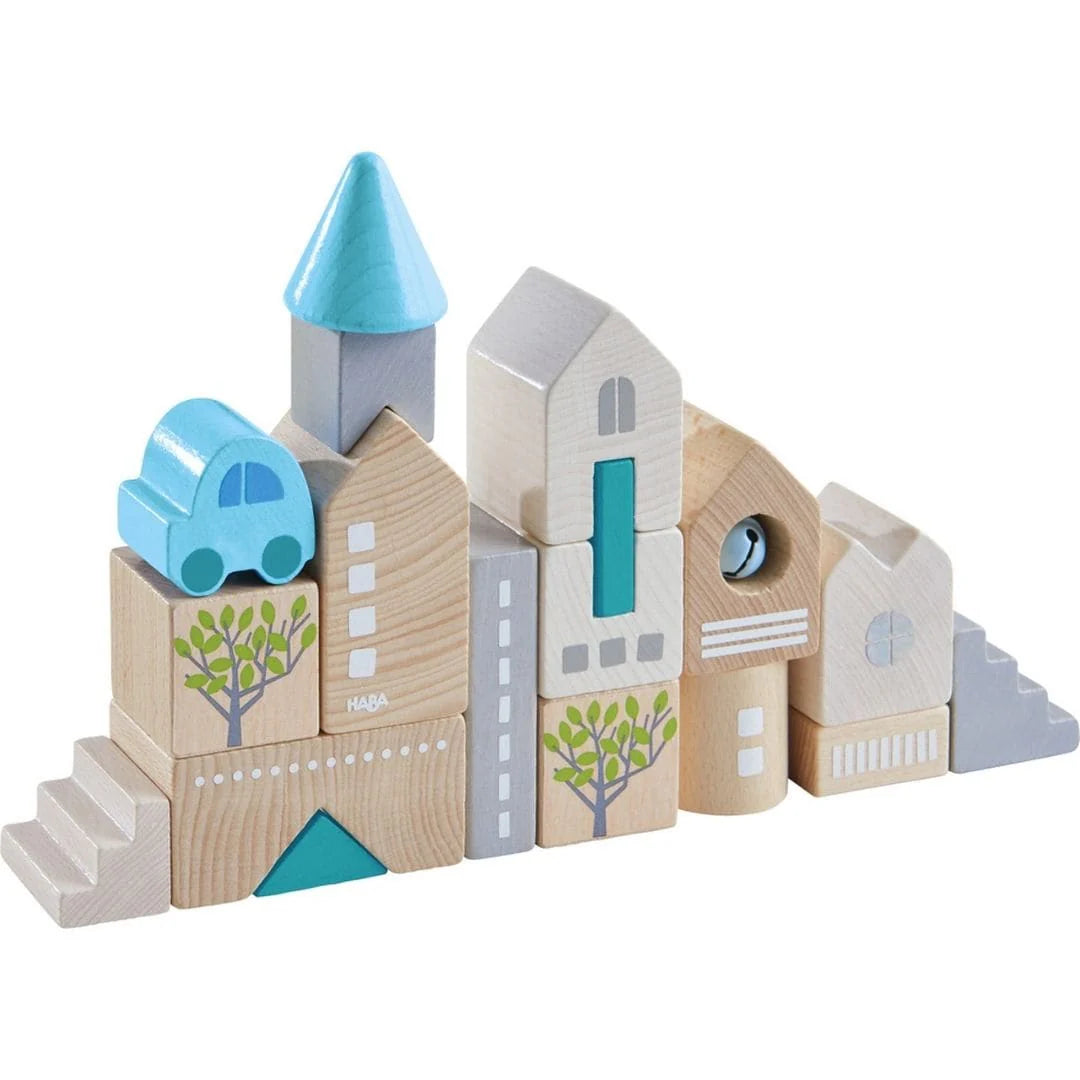 Bad Rodach Skyline Wooden Building Block Set