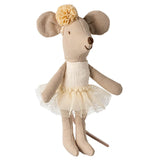 Little Sister Ballerina Mouse - Off-White