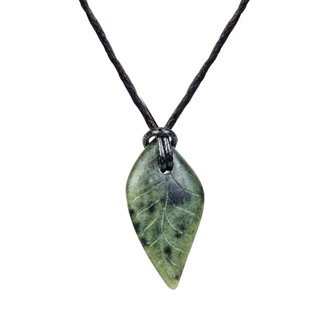 Soapstone Leaf Pendant Kit