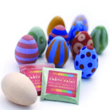 Wooden Egg-Painting Craft Kit