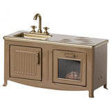 Miniature Kitchen for Mice - Light Brown