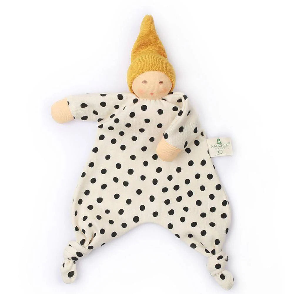 Organic Little Dot Blanket Doll (Multiple Colors)