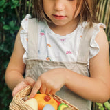 Wooden Veggie Basket