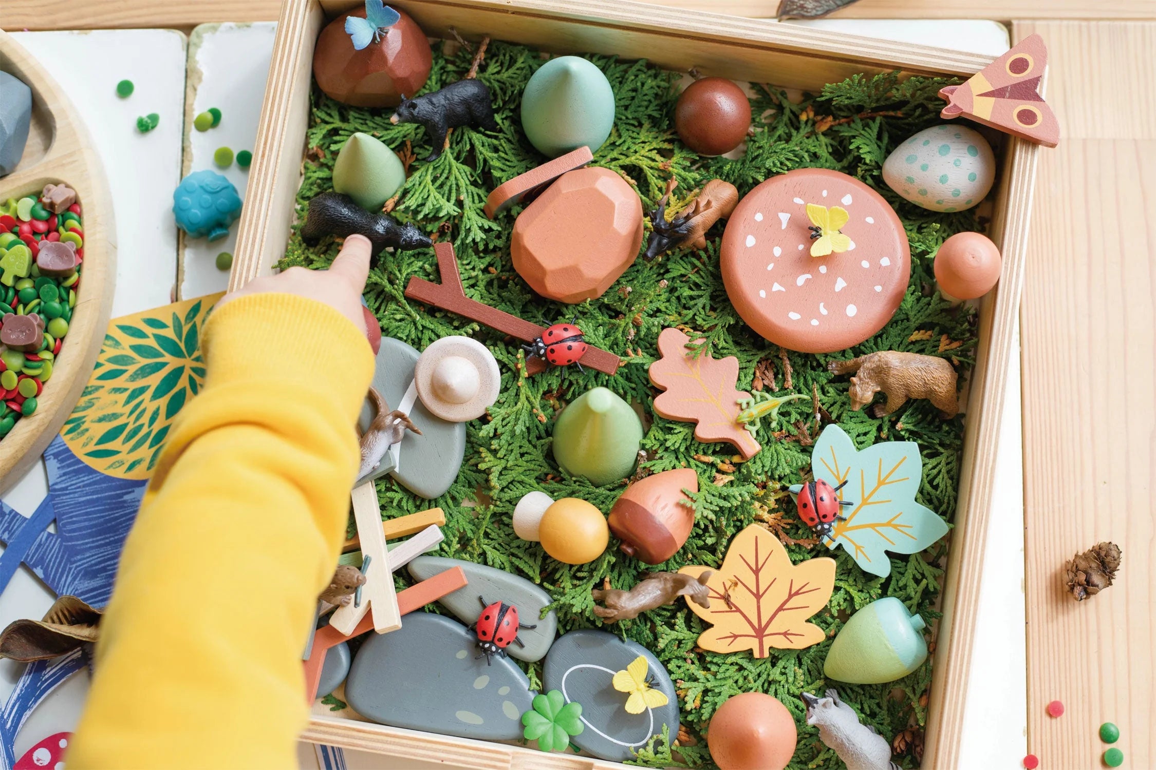 My Forest Floor Wooden Play Set