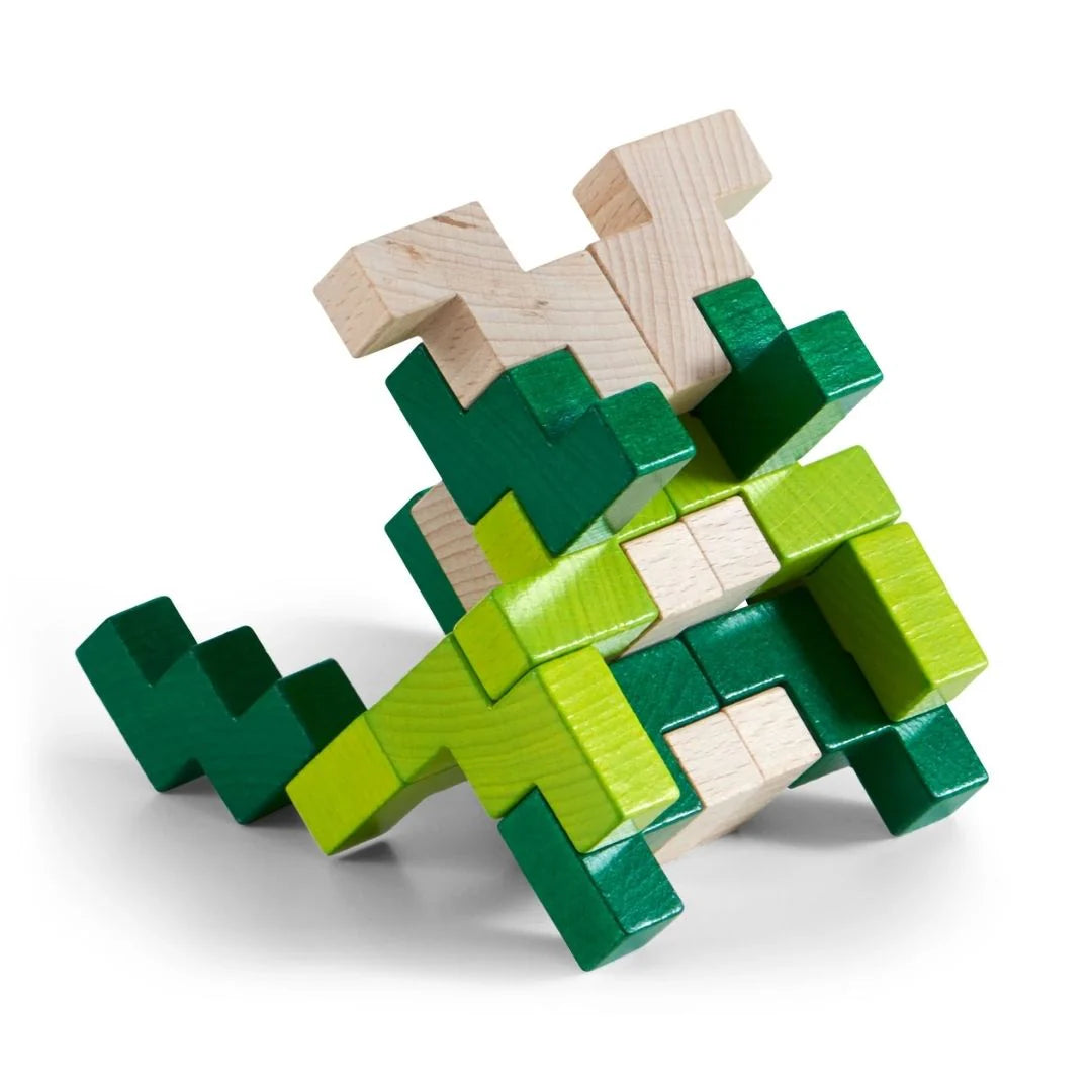 3D Viridis Wooden Blocks