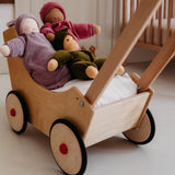 Wooden Doll Pram