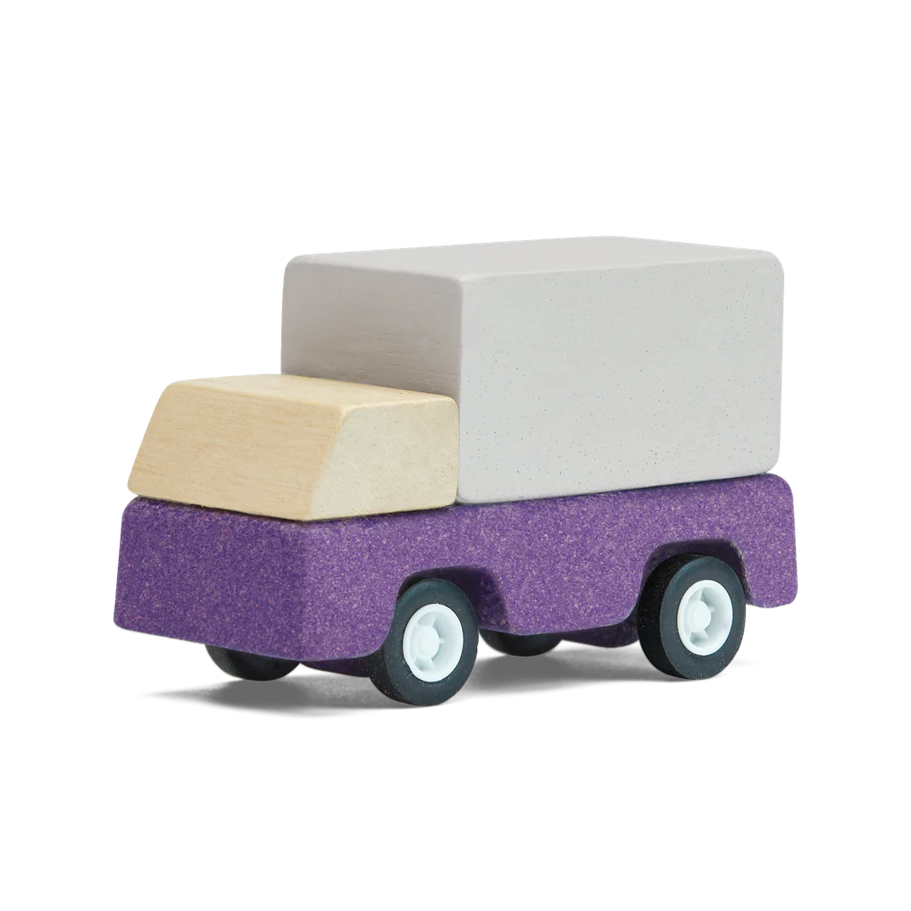 Purple Delivery Truck