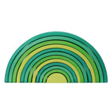 Forest Green Wooden Rainbow Tunnel