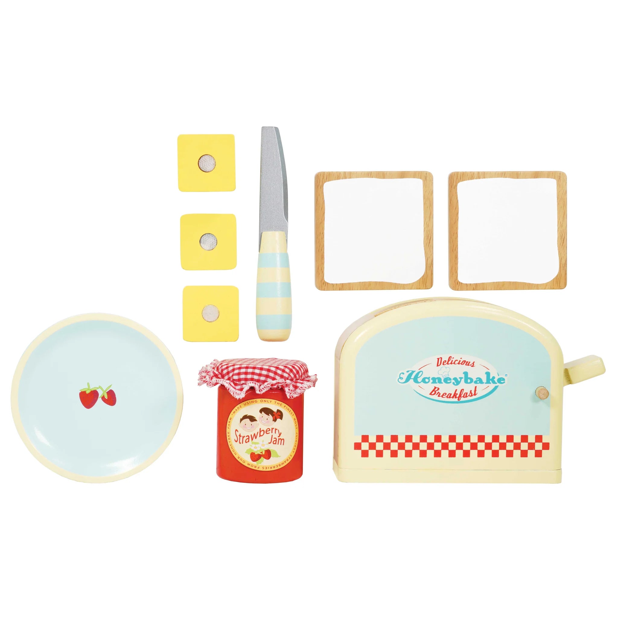 Pop-up Toaster and Breakfast Set