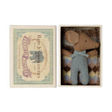 Sleepy Wakey Baby Mouse in a Matchbox - Blue