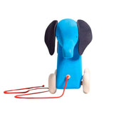 Otto the Elephant - Wooden Pull-Toy