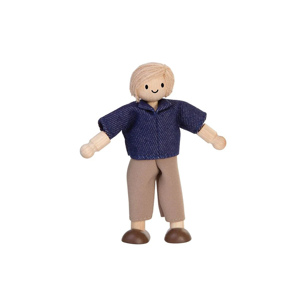 Dad Dollhouse Figure - Light Skin Tone