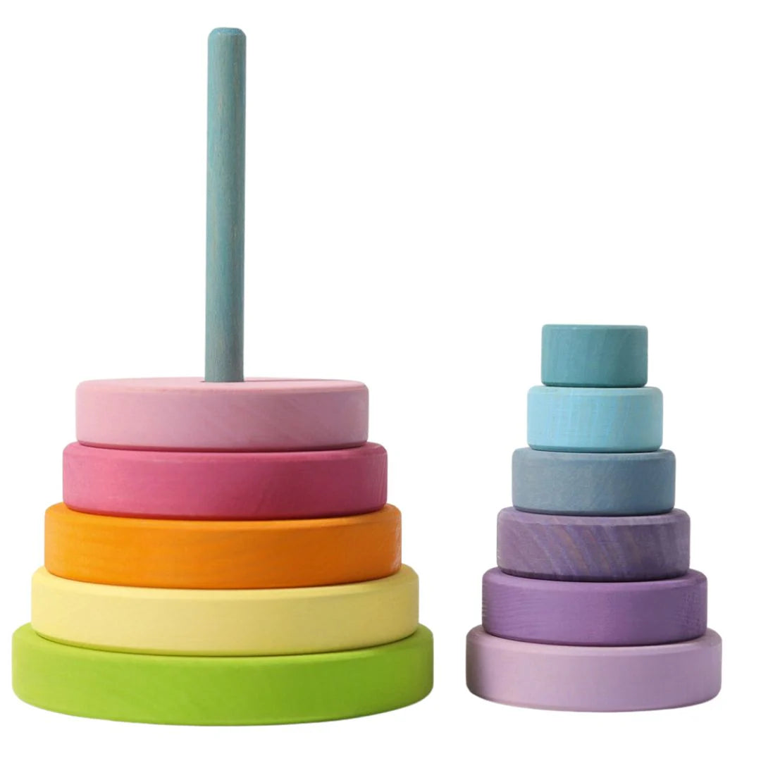 Pastel Wooden Stacking Tower