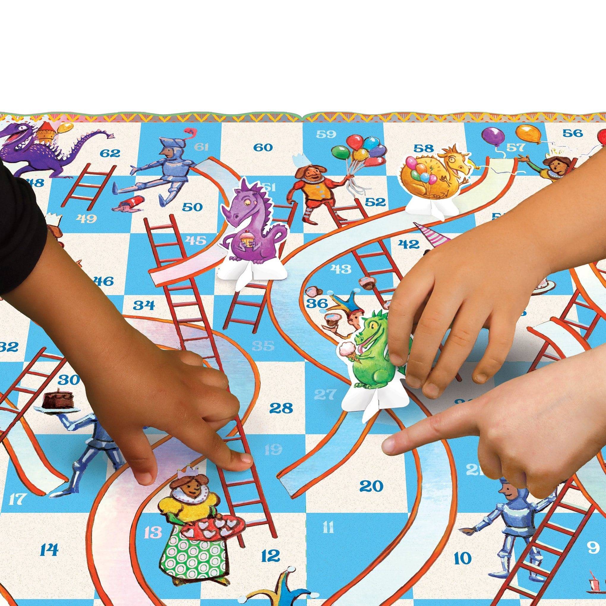 Dragons Slips & Ladders Board Game