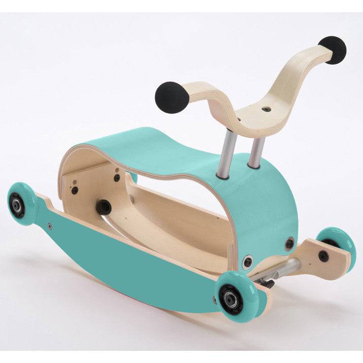 Mini Flip 2-in-1 Wooden Ride-On and Rocking Toy