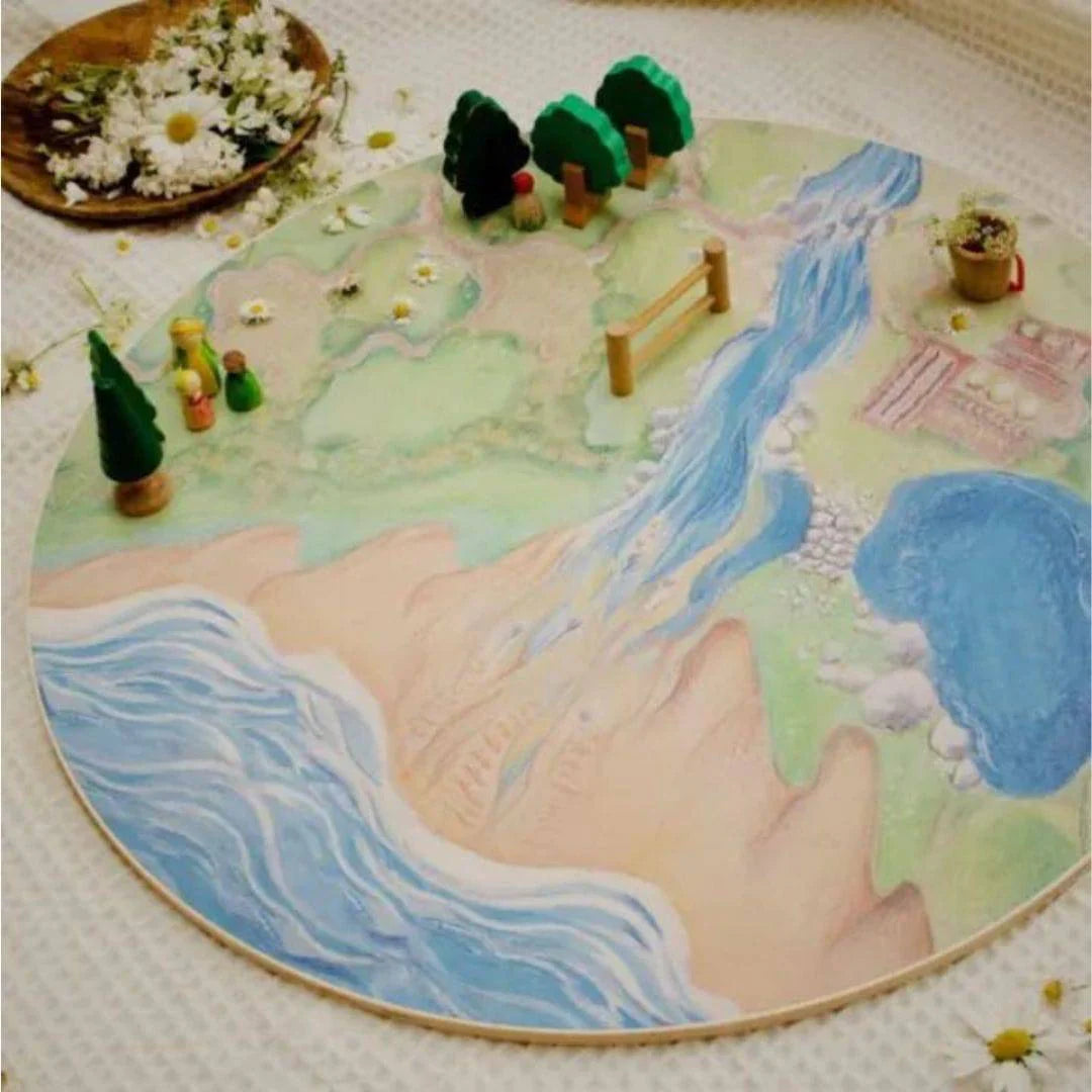 Land and Sea Wooden Playscape Board